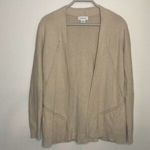 Liz Claiborne Size M Beige Cardigan